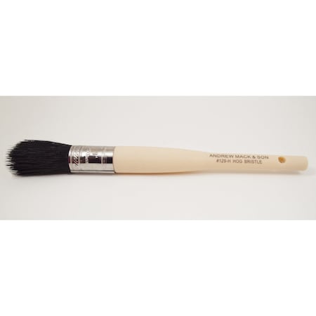 Mack Brushes Hog Bristle Parts/ Poly Handle /  1Ea. 129H